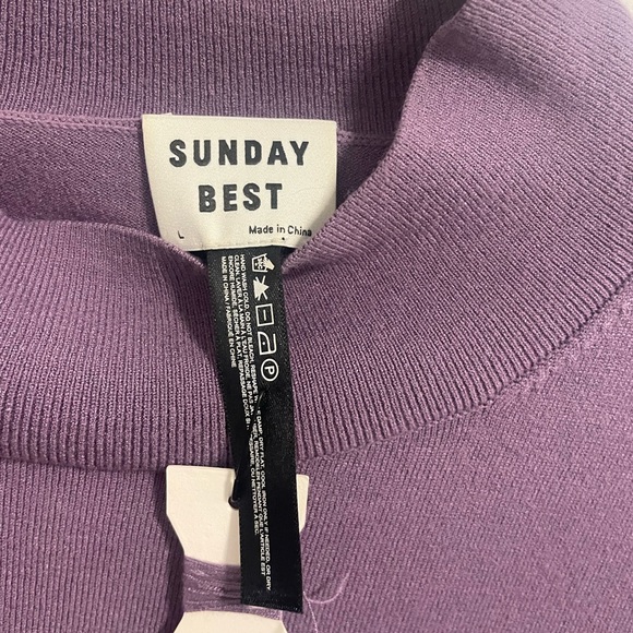 Cropped purple top - Picture 2 of 3